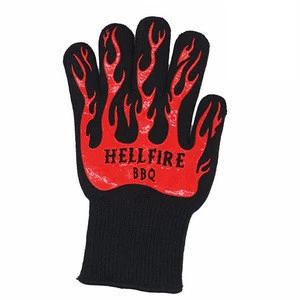 Home use heat resistant gloves for food barbecue tool set bbq grill gloves