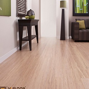 Horizontal carboniszed solid bamboo flooring