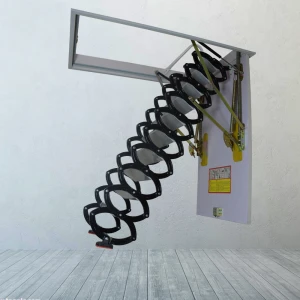 Hot New Titanium Indoor Foldable Loft Ladder