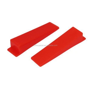 Hot Plastic tile leveling system wedges and clips