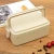 Hot Product Widely Used Eco Friendly Wheat Straw Plastic Retro Lunch Box Lunchbox Cutlery