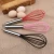 Import Hot sale 10 inch Hand  Whisk Mixer Food Grade Silicone Egg Whisk Baking Beaters Kitchen Cooking Tool from China