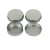 Import Hot Sale Cheap Custom Silver Aluminum Metal Jars Cosmetic Thread Round Tin box from China