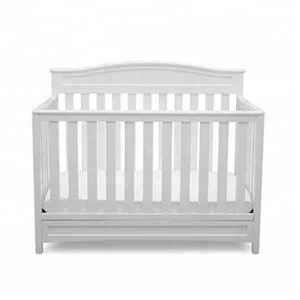 Hot Sale Convertible wood natural solid wood cot baby cribs