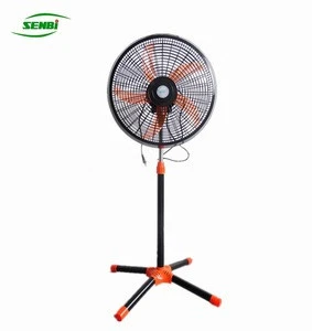 hot sale electric oscillating 5 AS blades 18inch plastic cross base stand fan