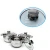 Import Hot sale kitchenaid stainless steel cookware set stainless steel pot set for home use from China