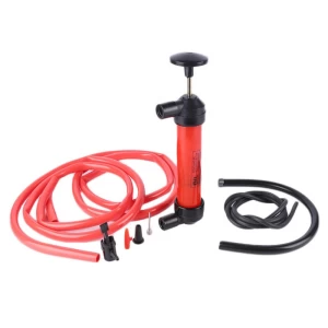 Hot sale RED  Multifunction Manual Siphon oil Pump   manual hand oil pump