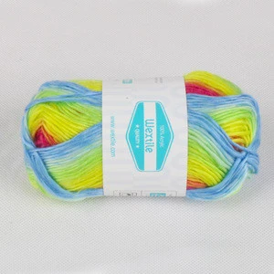 Hot sale soft Milk Crochet Cotton Knitting Yarn Baby Yarn Knitting Wool Thick Yarn For Knitting Threads Hand Knit