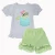 Import Hot Sale Summer Baby Girls Outfit 2 Pieces Boutique Clothing Set For Child Clothes Set With Applique from China