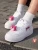 Import Hot Sale White Shoes Female Student Casual Shoes Breathable Mesh Surface Pink Bear Sports Shoes Women Sneaker from China