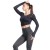 Import Hot sale women fitness sport yoga wear top gym wear workout long sleeve yoga crop top from China