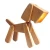 Import Hot sale wood dog table lamp creative design folding LED Children room lamp from China