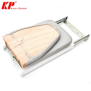 Hot sale wood top build-in rotary ironing board 1135-Y5