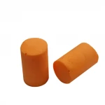 Hot Sales Hearing Protection Ce Approved Cylinder Pu Foam Ear Plugs Soundproof Earplugs