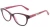 Import Hot Selling Acetate Optical For Women Flower Pattern Temple Rainbow Eyeglass Frames from China