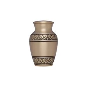 Hot Selling Cremation Keepsakes Mini Urns Luxury Design Funeral Urn Use For Human Ashes Handmade