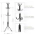 Import Hot selling High Quality matel Coat Rack stand Heavy Duty Hooks Hanger Rack for Coats, Bags, Scarves, Towels and Umbrella from China