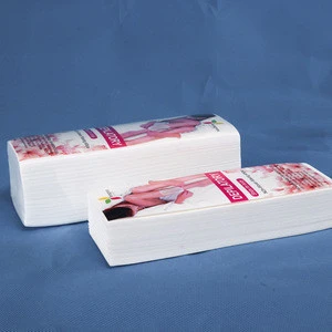hot selling OEM 100pcs/pack Nonwoven beauty salon hair removal epilator Wax Strips