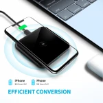 Hot Selling OEM Universal Wireless Charging Pad 15W Fast Wireless Charger with Custom Mirror