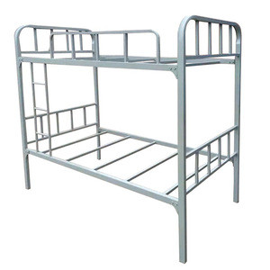 Hot selling school metal bunk bed,triple beds with cabinet,iron bed