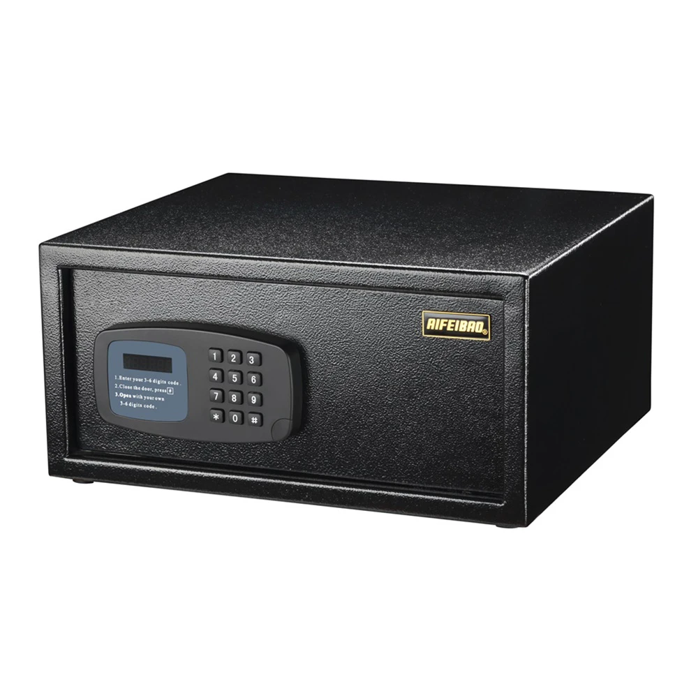 Hotel Small Steel Safe Deposit Box Safety Lock Cash Depository Box
