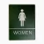 Import Hotel Toilet Sign Male Toilet Sign Toilet Signage Plate from China