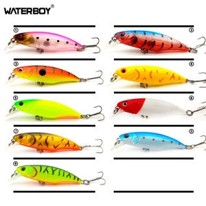 Hotsale 2019 Hard Artificial Bait 9 colors small size fishing lures 5.2cm 2in 3.4g 0.1oz Mini Minnow