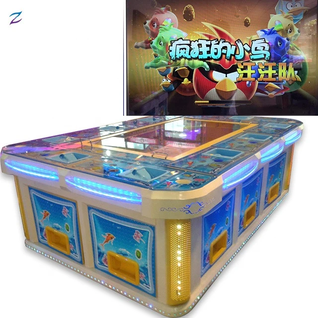 Hotselling Indoor Amusement Coin Operated Kids Shooting Arcade Game Machine Crazy Bird Shooting Game For Sale
