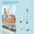 Import Household Electric Cleaning Brush Cordless Spin Scrubber Kitchen Floor Tiles Bathroom Cleaner Tools from China