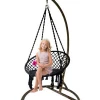 HR indoor outdoor rope hanging swing, patio swing, bedroom hammock swing