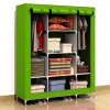 Huge size non-woven fabric wardrobe with cover T-160B