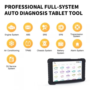 Humzor NexzDAS Pro Bluetooth 10inch Tablet Full System Auto Diagnostic Tool Professional OBD2 Scanner with IMMO/ABS/EPB/SAS/DPF/