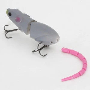 Buy Hunthouse Joint Gpike Fishing Lures Plastic Multi Jointed Mouse Rat Lure  from Weihai Hunt House Fishing Tackle Co., Ltd., China