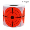 Hybsk Target Pasters 4 Inch 101mm Round Adhesive Shooting Targets - 100 Target Dots Per Roll