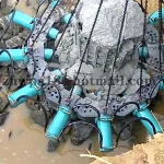 Hydraulic concrete pile cutter Hydraulic Pile Crusher break piles machinery