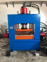 Hydraulic Copper Tee Cold Tube Fitting Forming Machine