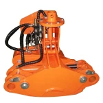 Hydraulic tree branch wood cutter cracker crusher with chain saw machine price