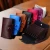 Import In stock boutique high quality real leather card holder from China