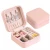 Import In Stock Pu Leather Pink Jewelry Box Packaging Boxes for Jewelry with Logo from China