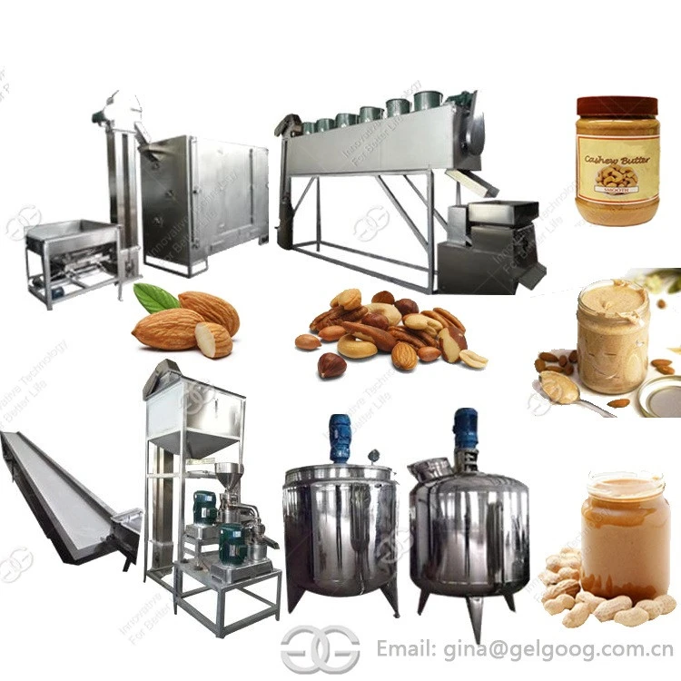 Industrial Small Scale Almond Butter Maker Machine Equipment Make Peanut Butter