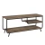 Import Industrial style sturdy 3-tier wood TV stands with metal frame from China