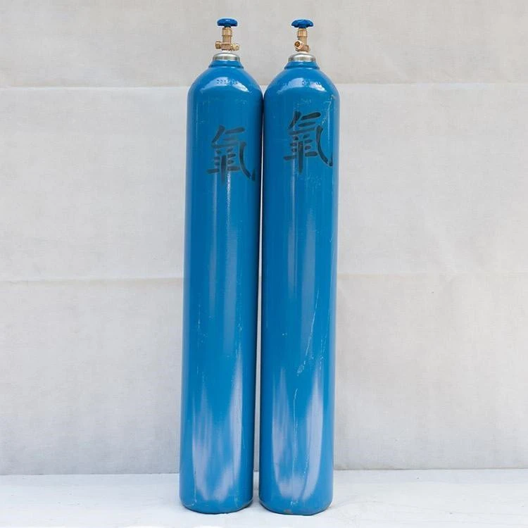 Industry 10L oxygen cylinder seamless gas bottle welding steel gas storage tank