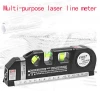 Infrared  Multipurpose Laser Level Laser Measure Line 8ft+ Measure Tape Ruler Adjusted Standard and Metric Rulers Laser Level