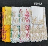 Inmyshop in lace Africa embroidered cotton fabric swiss voile lace fabric 2020 dry lace