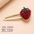 ins strawberry pineapple carrot diamond crystal wild hairpin hair accessory