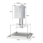 IN&VI Remote Control Telescoping Projector Lift Motorized projector ceiling mount Electric Lft Projector Mount
