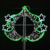 IP65 Waterproof Holiday Decor Street Pole Decoration Lighting Custom Design 2D LED Motif lights