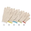 Japan Eco-friendly High Quality kids white knitted cotton gloves for wholesale
