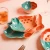 Import Japanese cute children&#39;s tableware set creative dinosaur baby ceramic plate from China
