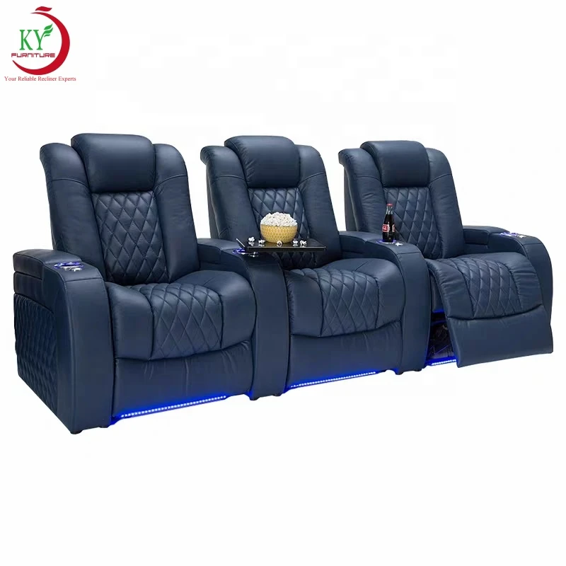 JKY Furniture Modern Comfortable Multifunctional Home Theater Cinema Seating Recliner Sofa Chair